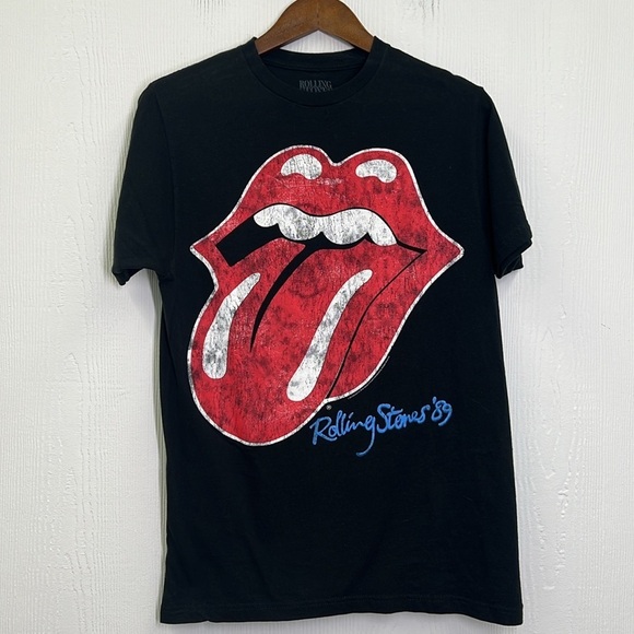 Rolling Stones - Rolling Stones Red Tongue 1989 Graphic Short Sleeve T Shirt M - Picture 6 of 8